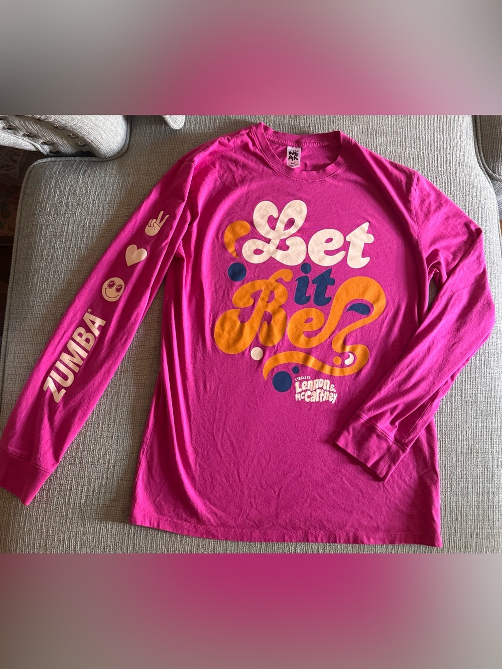Zumba long sleeve “Let It Be”
